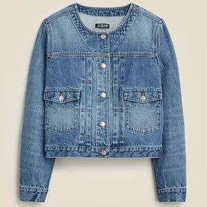 J. Crew Women's Classic Blue Jean Jacket